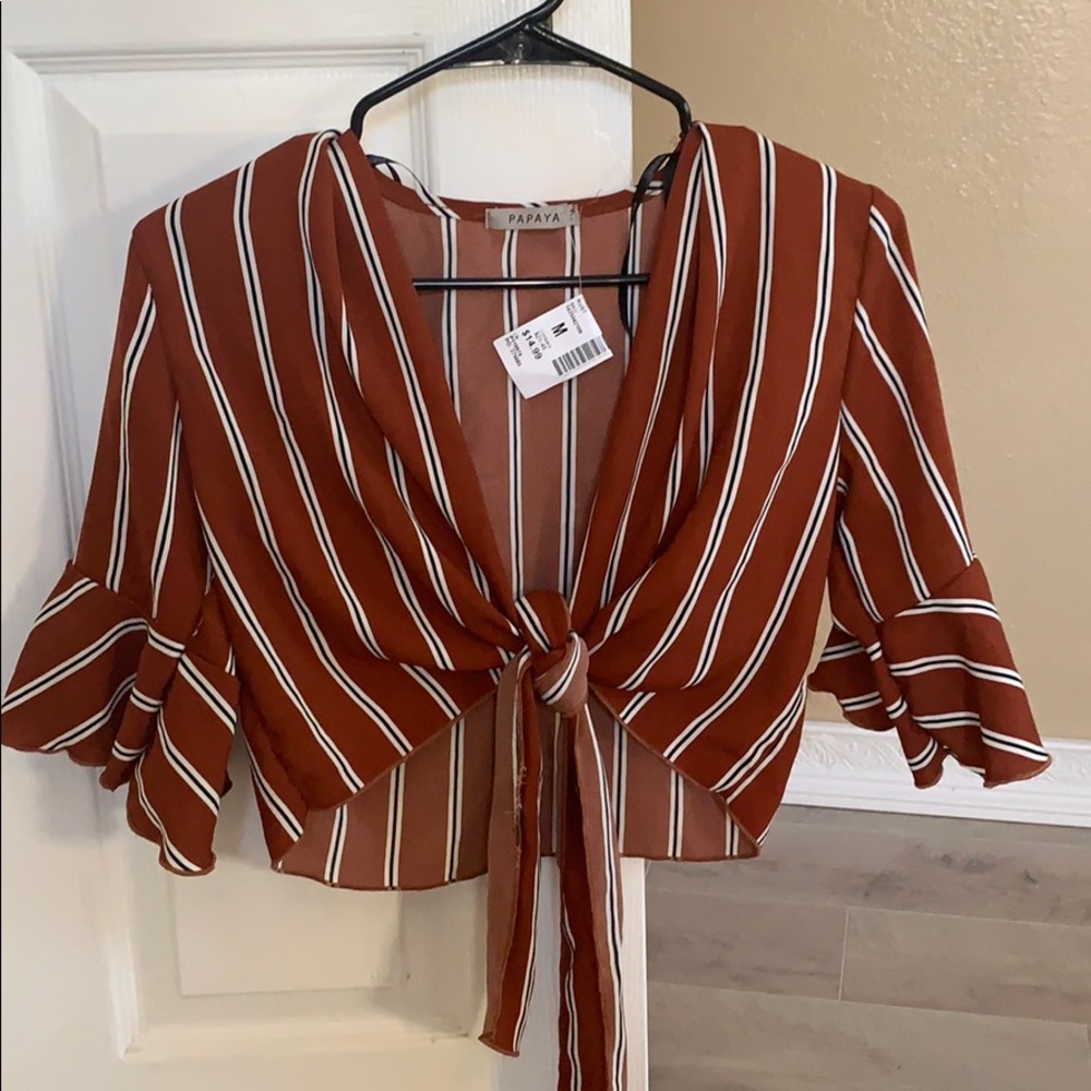 Tie around shirt